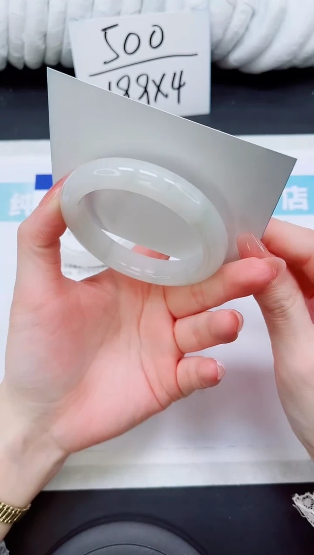 未镶嵌手镯石英质玉A54-53`54