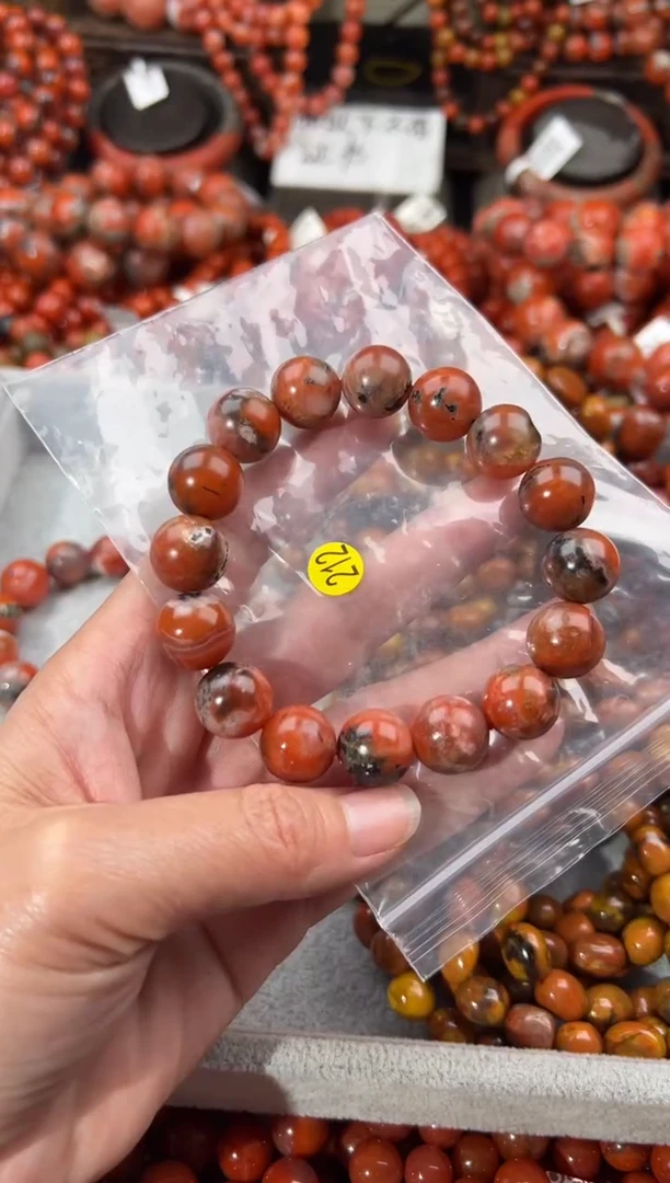 未镶嵌手串南红玛瑙13+