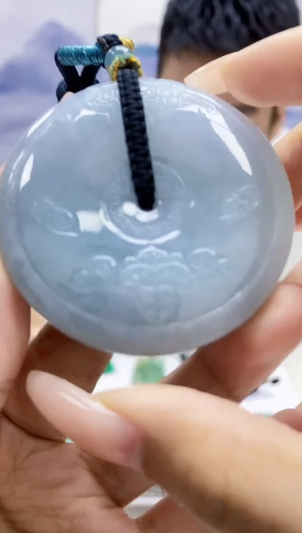 定制翡翠未镶嵌5028xx-毛货挂件91