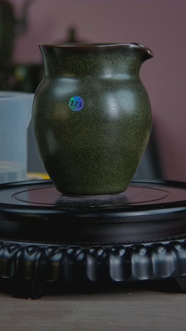 景韵堂仿清茶叶末釉