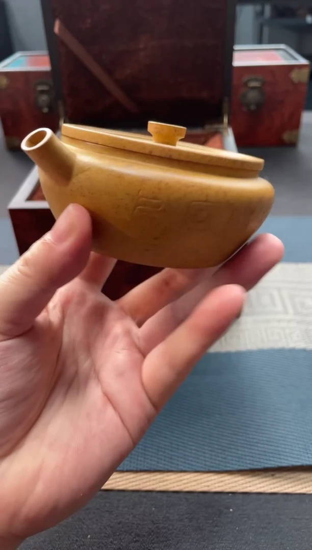 茶壶紫砂137 宜兴原矿紫砂