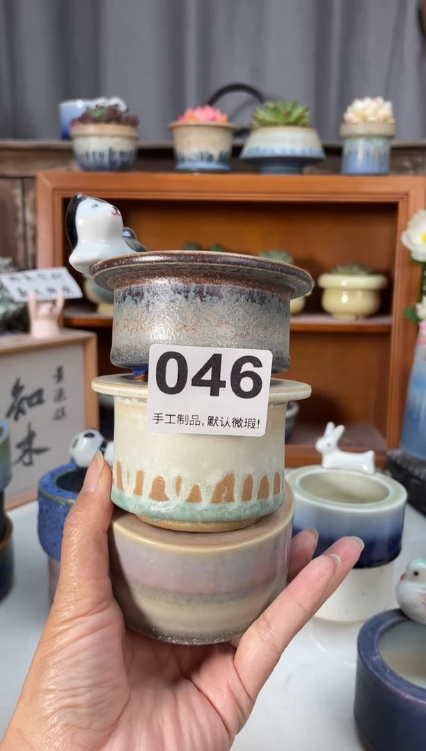 瓷片1****1046知木小芳花盆