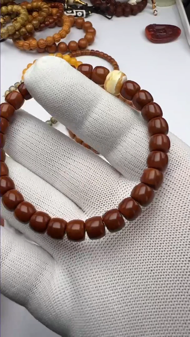 【闪购商品】橄榄核手串精品核尖