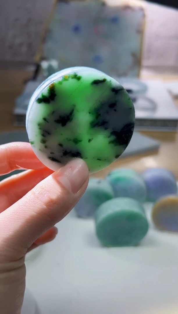 裸石翡翠天然翡翠A货余 南 900