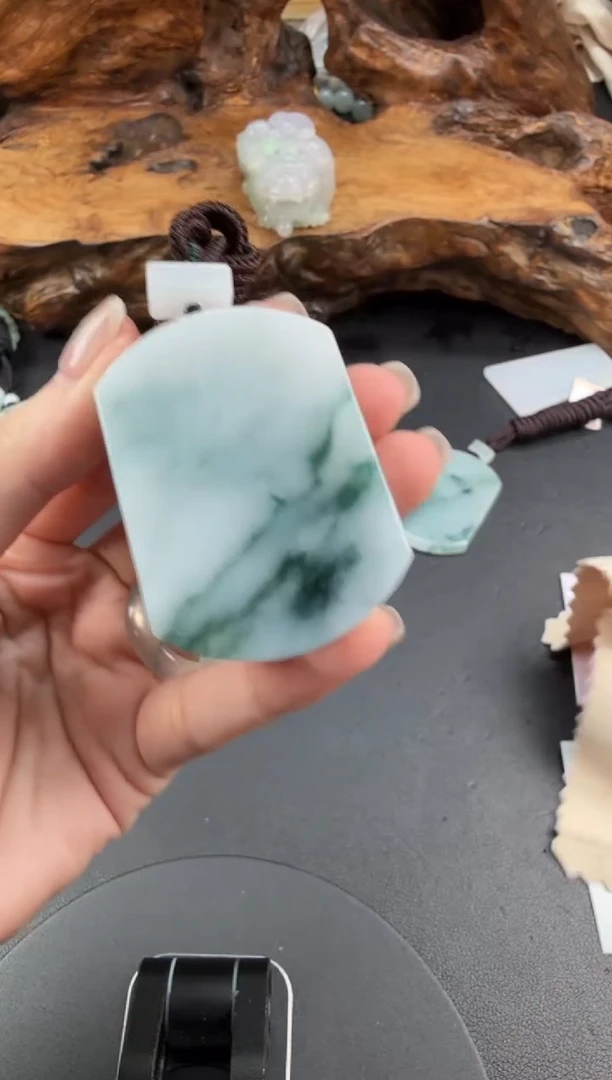 吊坠(不含链)未镶嵌翡翠翡翠饰品-318