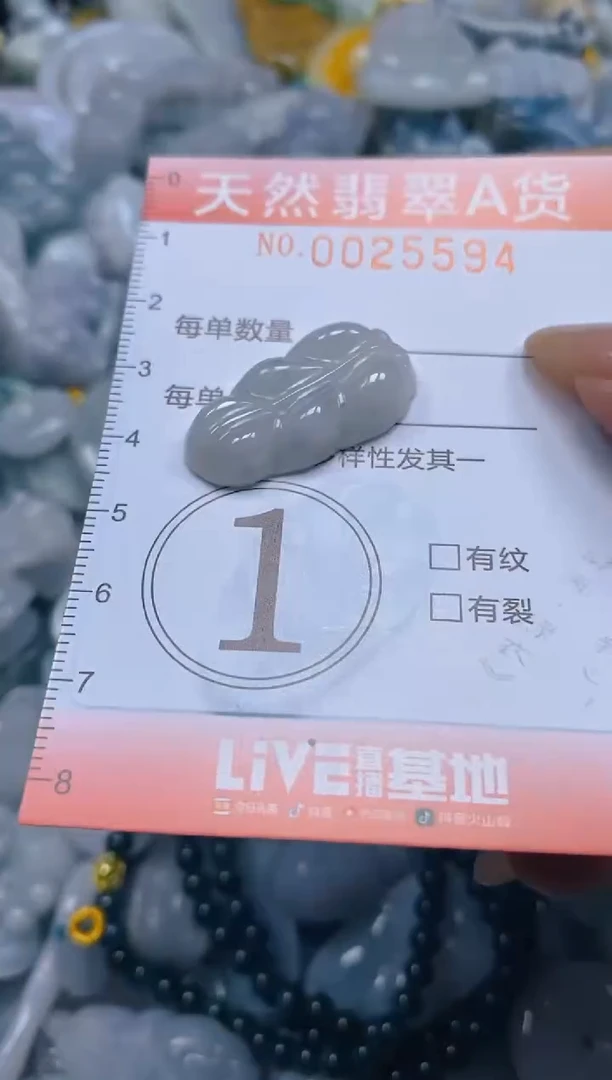 翡翠未镶嵌颈饰闪购0025594