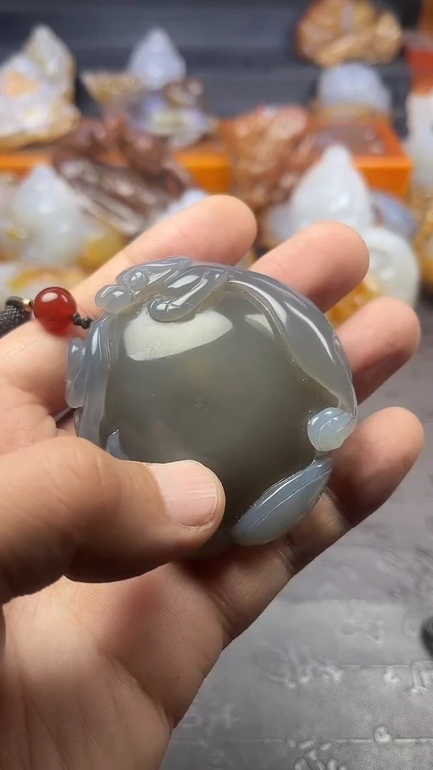 【闪购商品】玛瑙/玉髓手把未镶嵌1