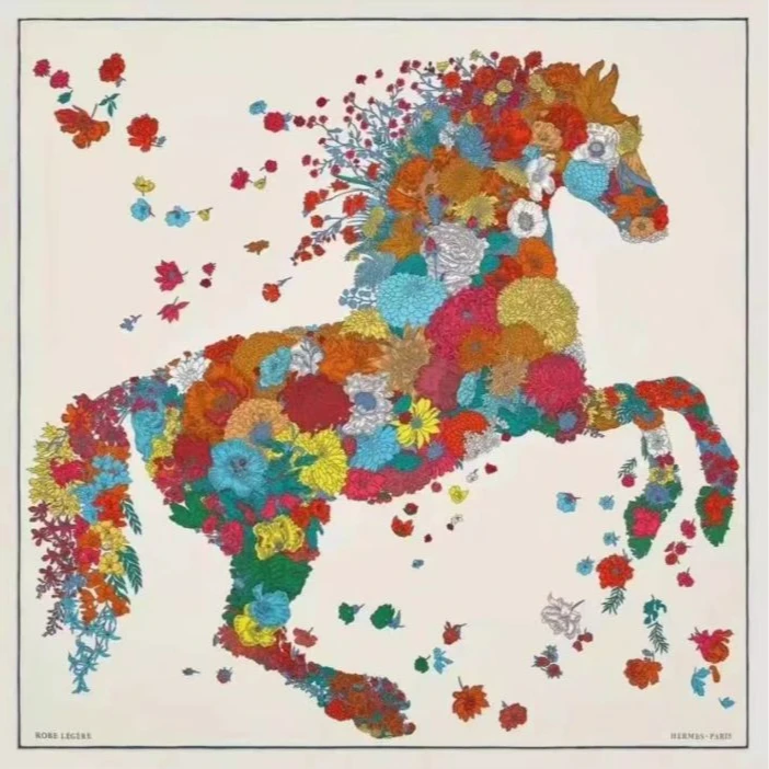 99新 Hermes/爱马仕  海囤J/爱马仕/丝巾/my50658