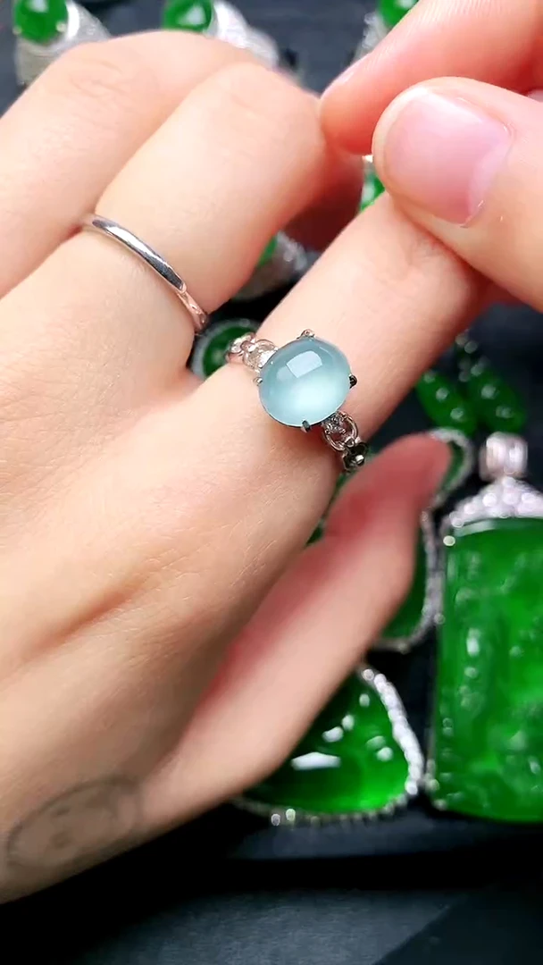 【闪购商品】翡翠戒指未镶嵌女戒