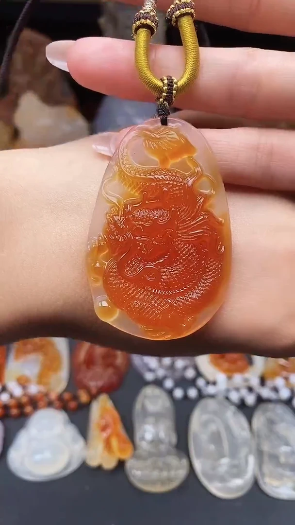 玛瑙/玉髓颈饰未镶嵌dd