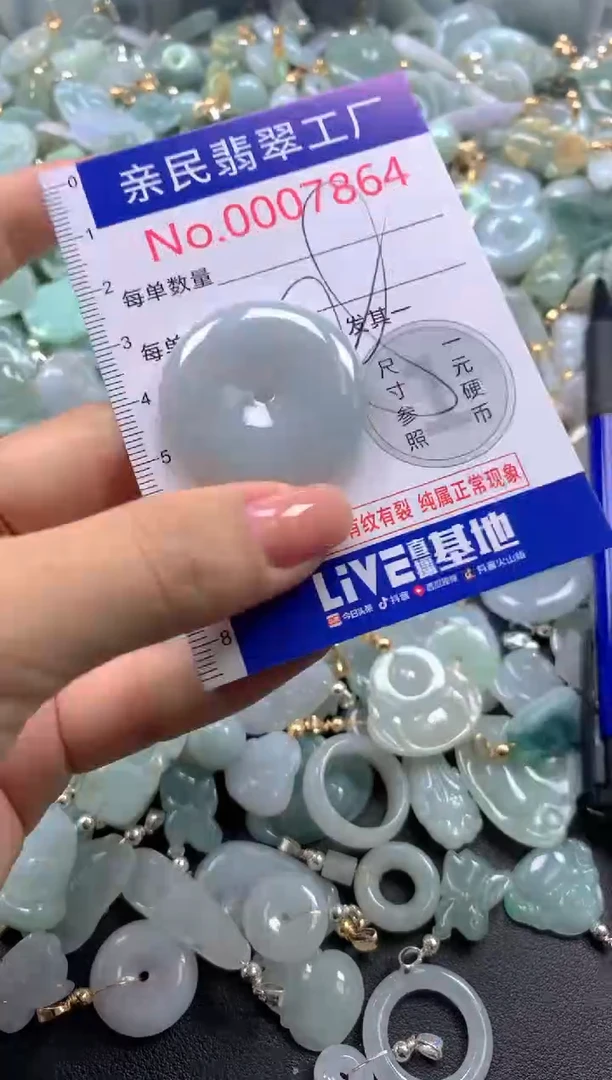 颈饰未镶嵌翡翠7864