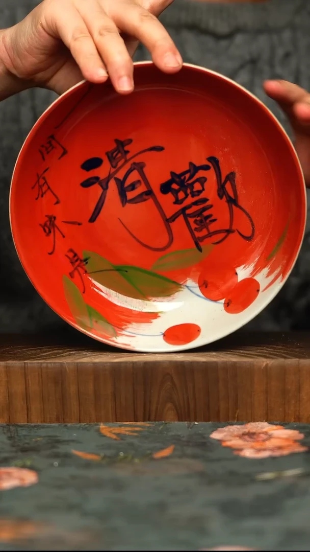 杯釉下彩手工手绘同款陶器