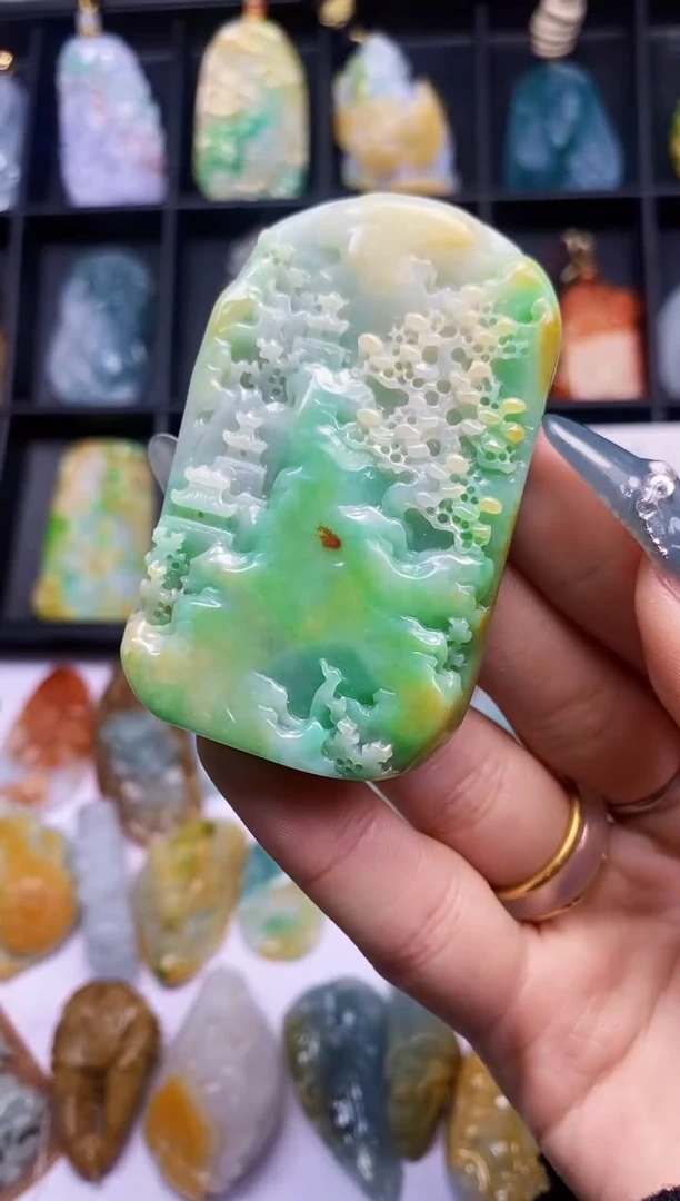 【闪购商品】定制翡翠未镶嵌A货翡翠