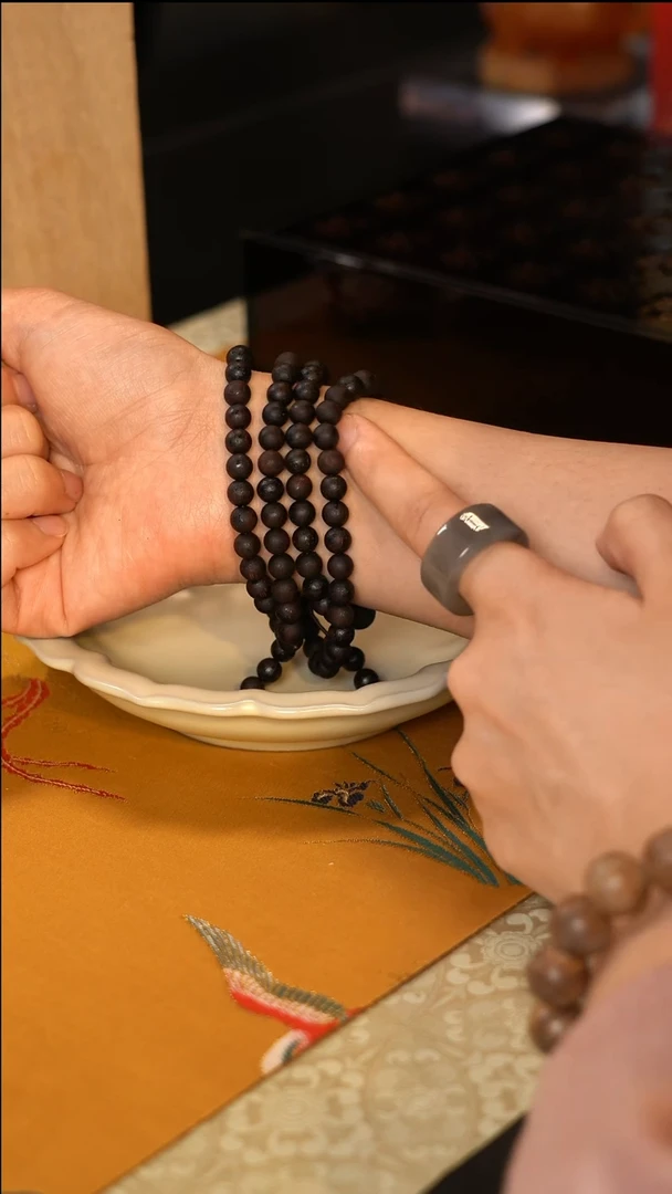 "预售15天先发茶巾 G印巷海南紫油降真瓷器0.6*108