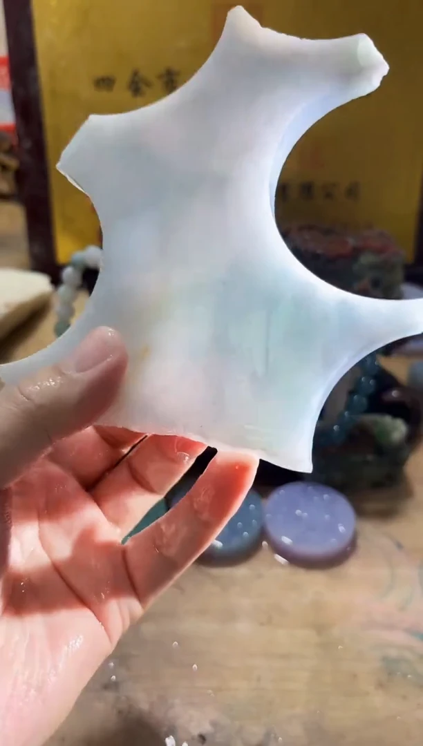 未镶嵌挂件翡翠A货常星7329