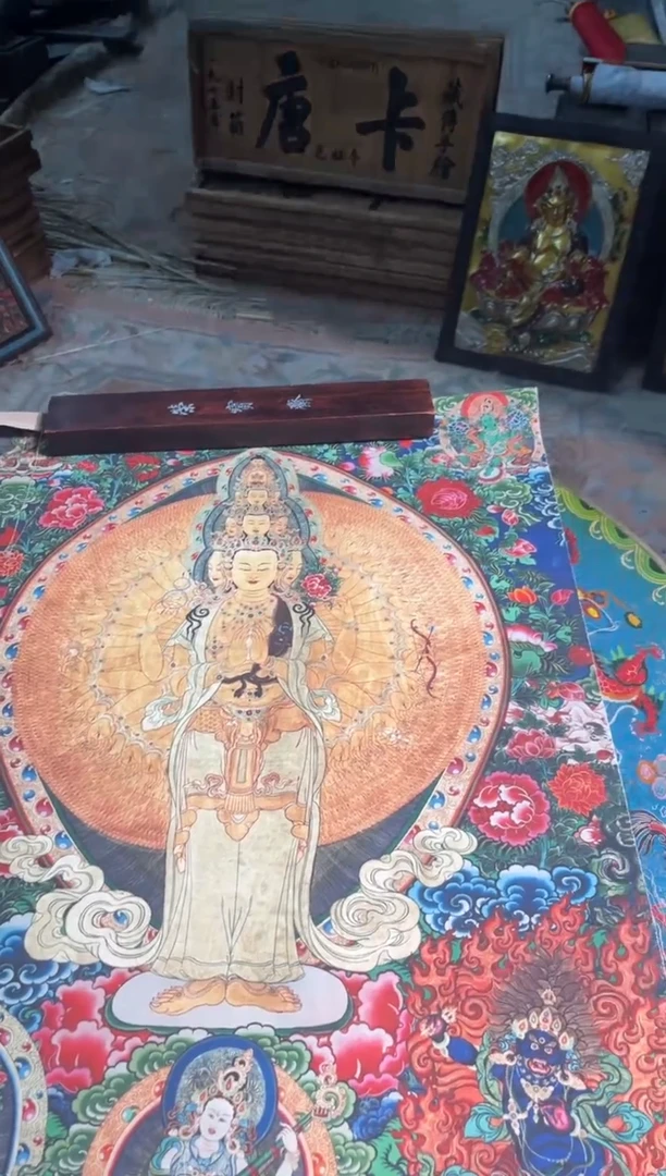 卷轴画东东唐卡tk16