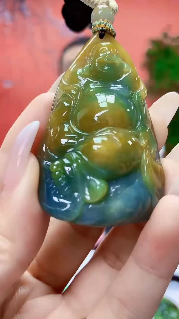 未镶嵌定制翡翠4898ty-毛货挂件69