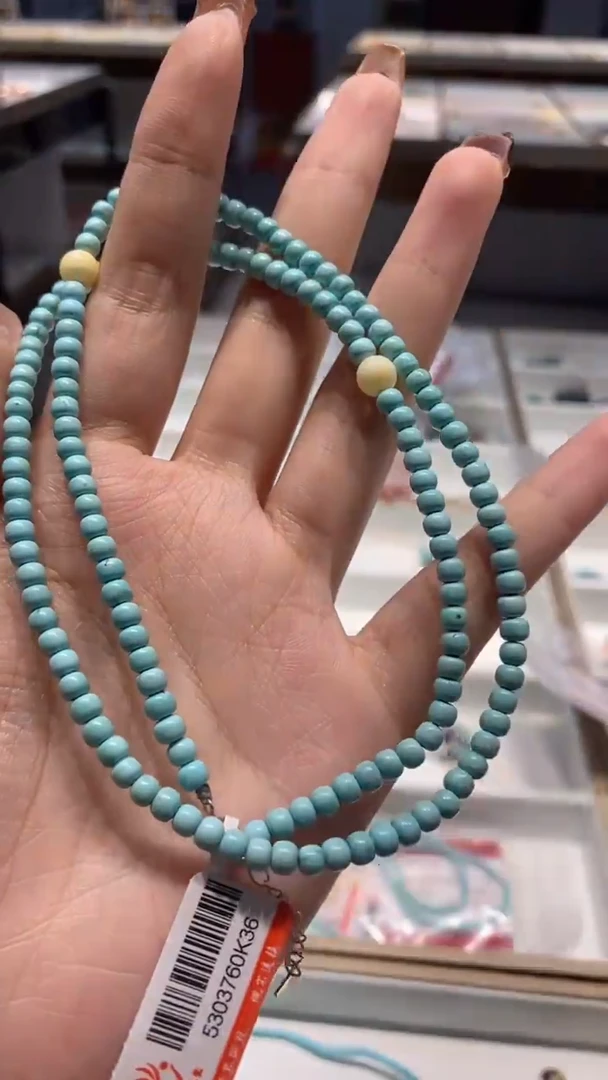 【闪购商品】绿松石颈饰未镶嵌项链