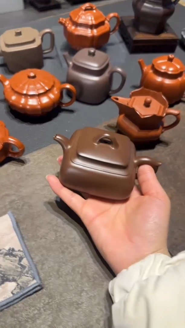 【闪购商品】紫砂茶壶长四方 紫砂壶