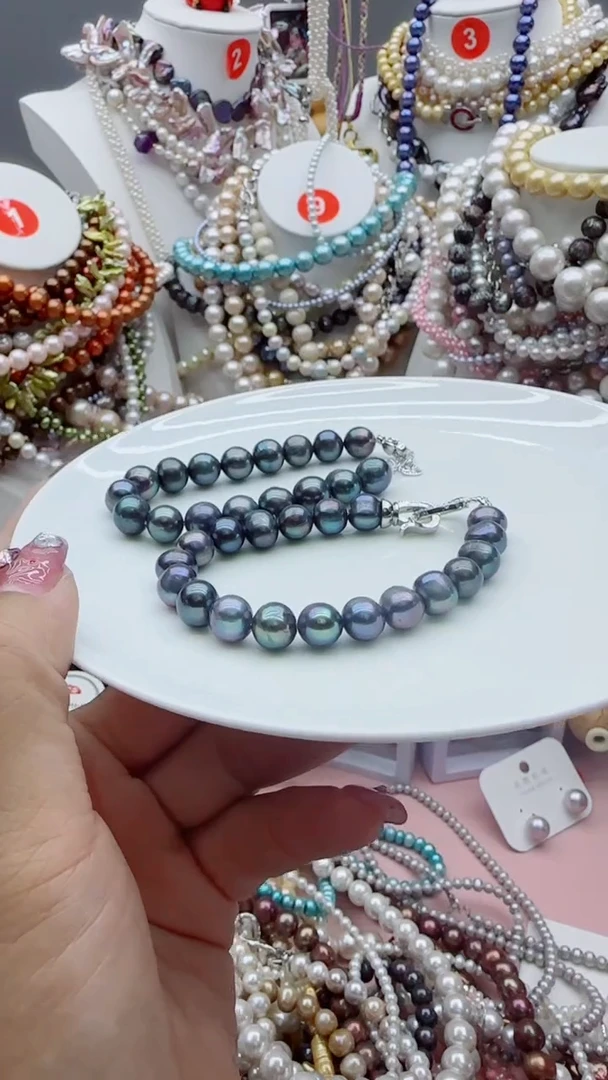 淡水珍珠未镶嵌颈饰1