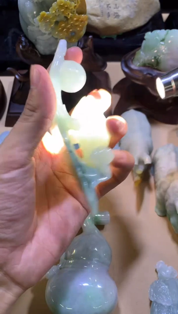 未镶嵌摆件翡翠用****3翡翠摆件
