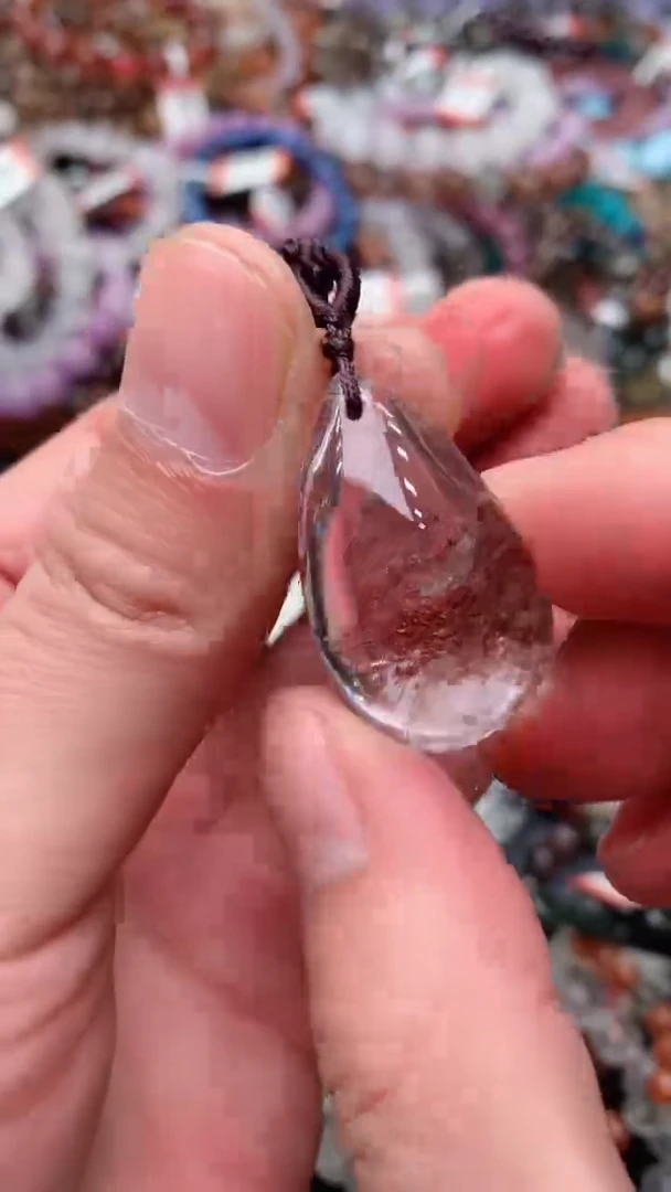 【闪购商品】水晶吊坠(赠链)合金32