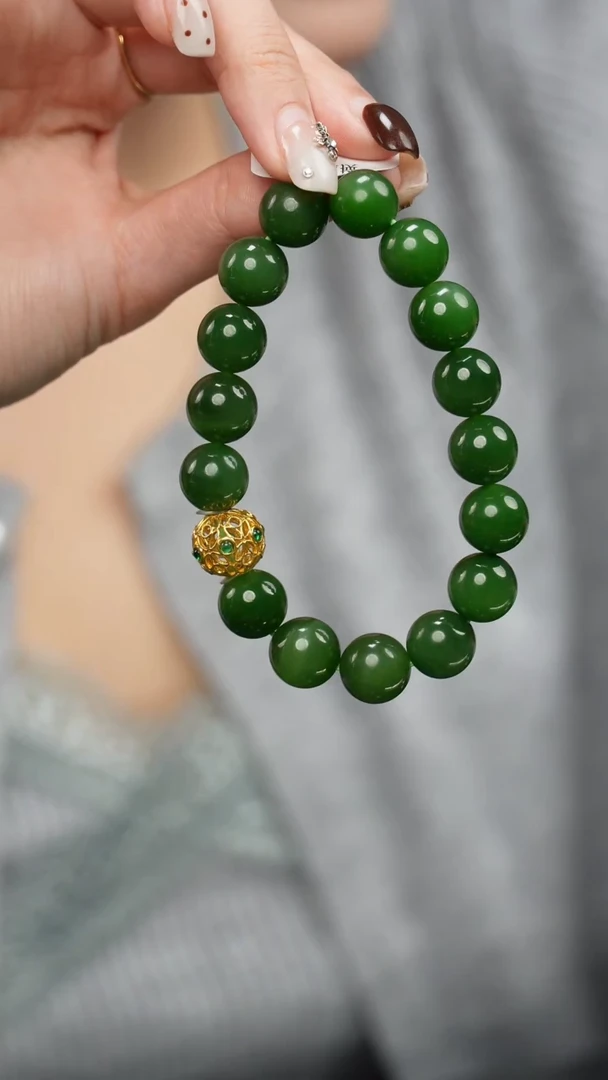 未镶嵌手串和田玉6