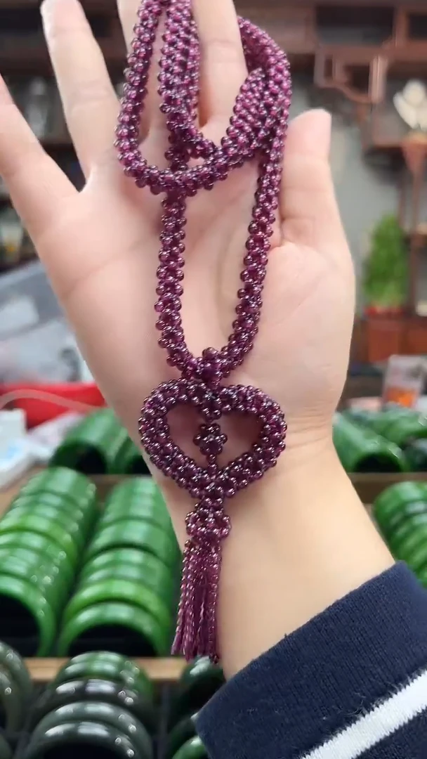 颈饰未镶嵌紫晶项链