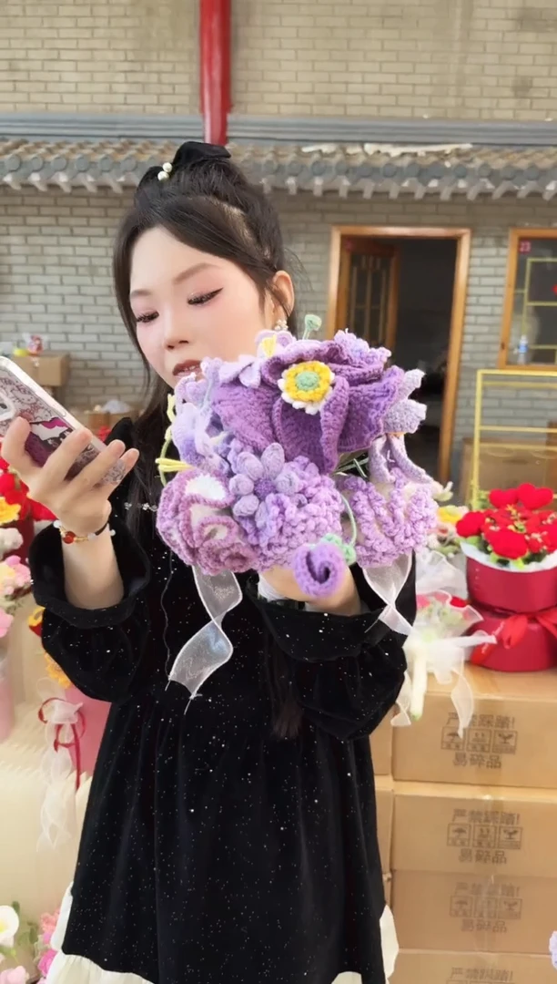 非遗手工定制花束，孤品清仓！！