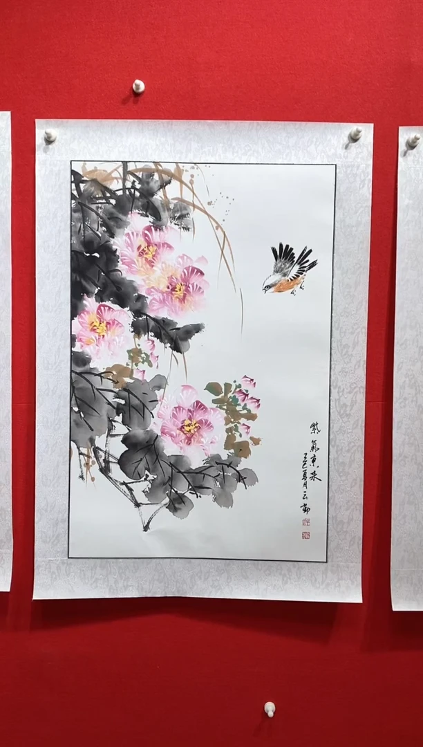 国画国画NYQ杰牛云勤老师作品