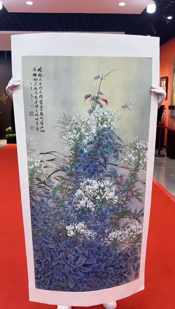【闪购商品】国画道一老师亲笔绘画作品A80