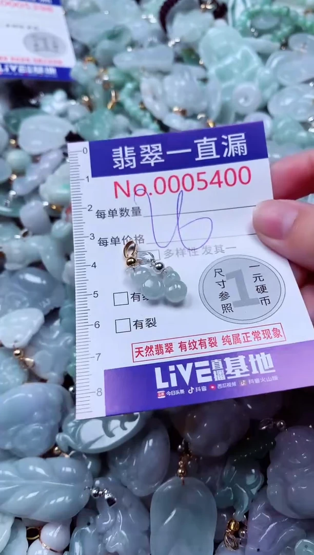 吊坠(不含链)未镶嵌翡翠5400