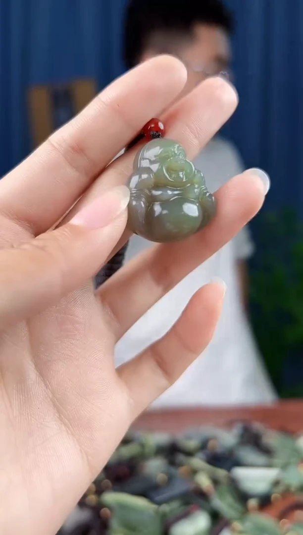 未镶嵌和田玉挂件拍一发一，
