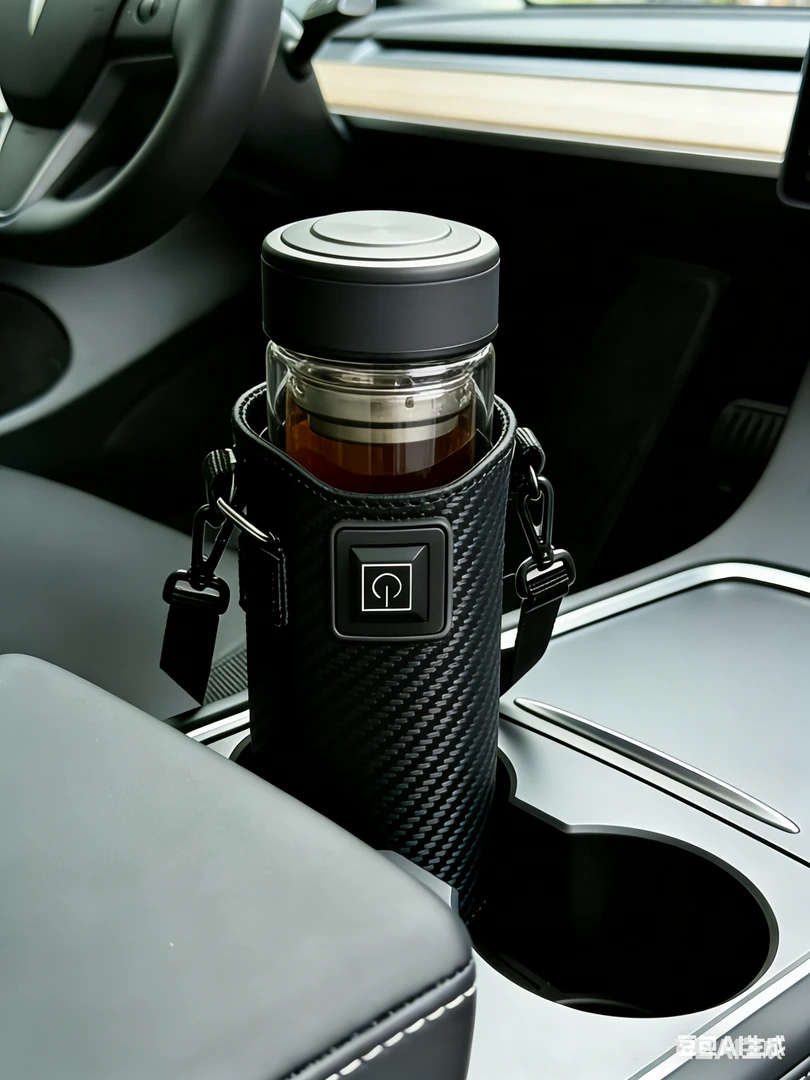 加热杯套 12V/24V通用 车内饮品恒温神器 自驾通勤热水必备"