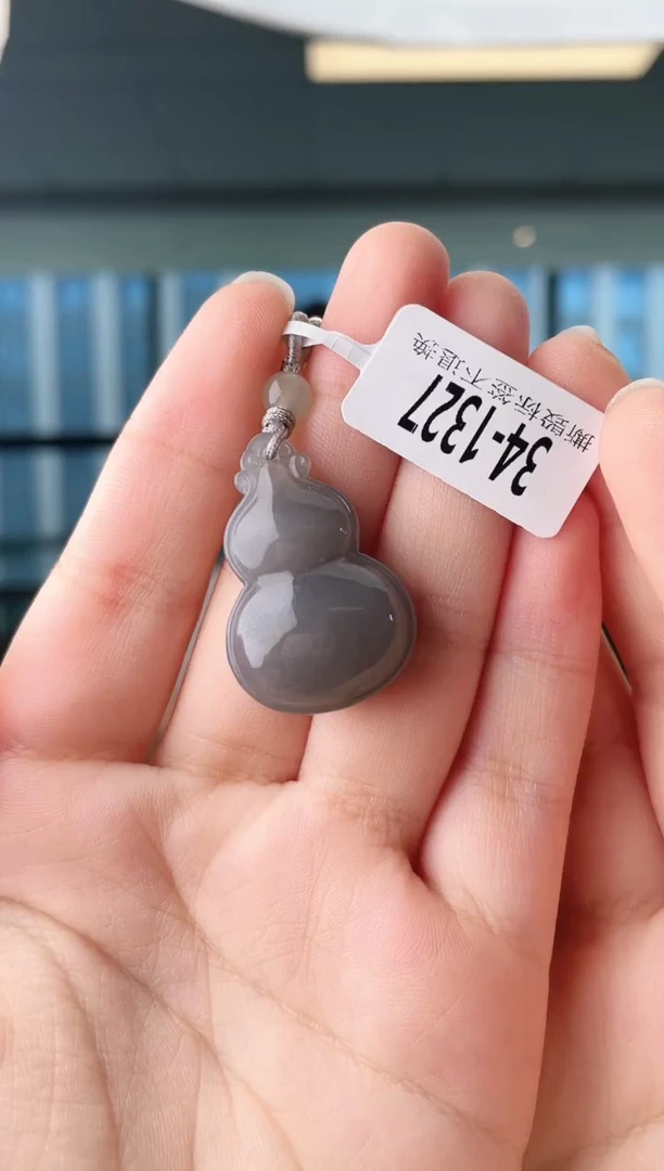 颈饰未镶嵌和田玉葫芦 1327