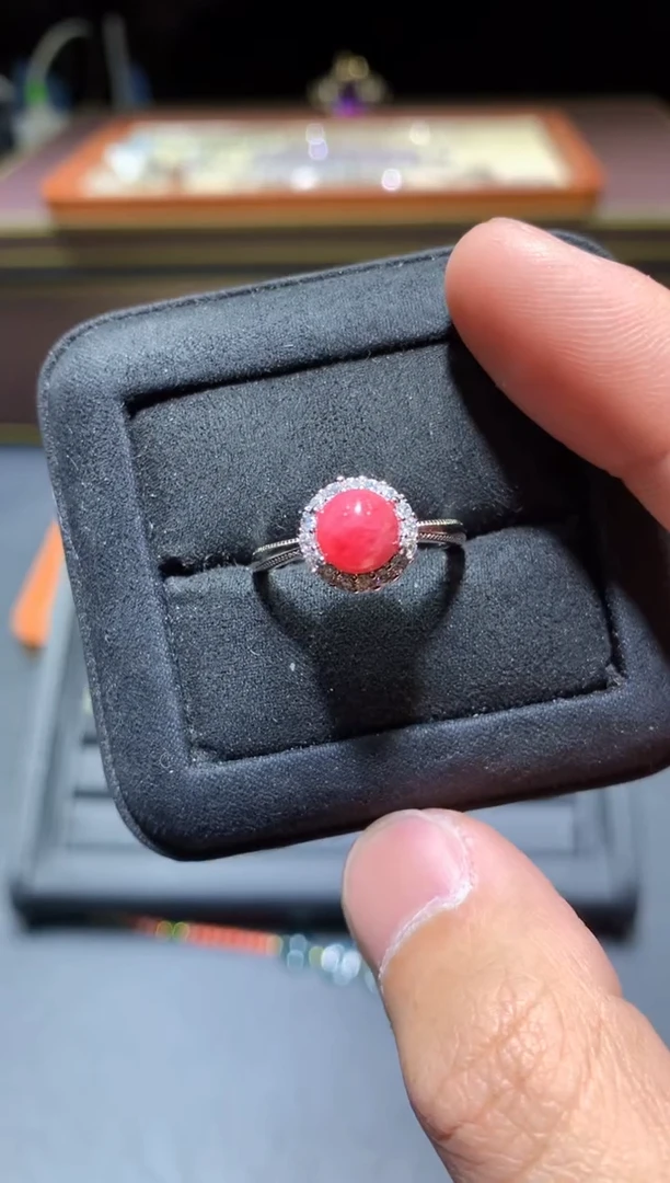 【闪购商品】蔷薇辉石戒指未镶嵌P65【多样性发其一】