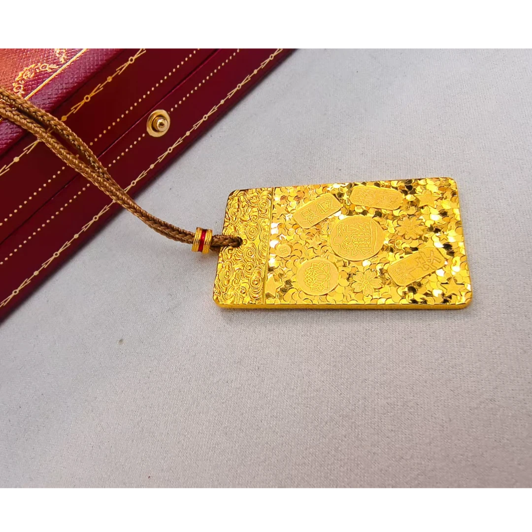 钛钢吊坠 阮大大专属吉言碎冰冰大号无事拍时尚高奢百搭5856