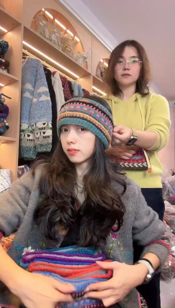 羊毛用****5细羊毛城堡发带078