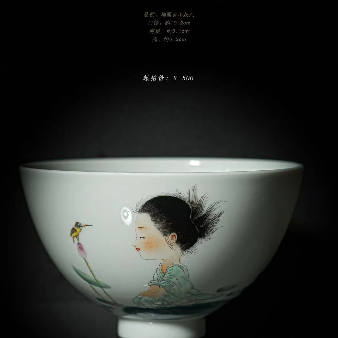 5-29艺林堂起风了小女孩大鸡心杯