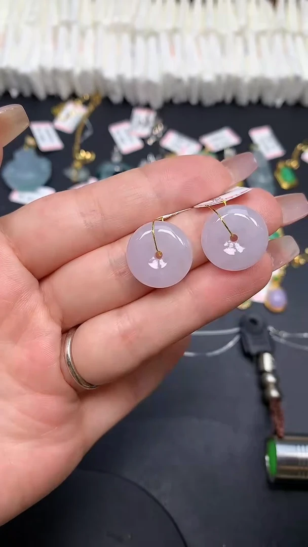 翡翠未镶嵌吊坠(不含链)MS189036（多样性发一件）