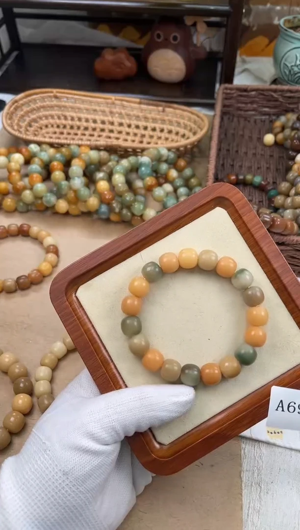 手串菩提根/象牙果a694 卡13 干磨海子