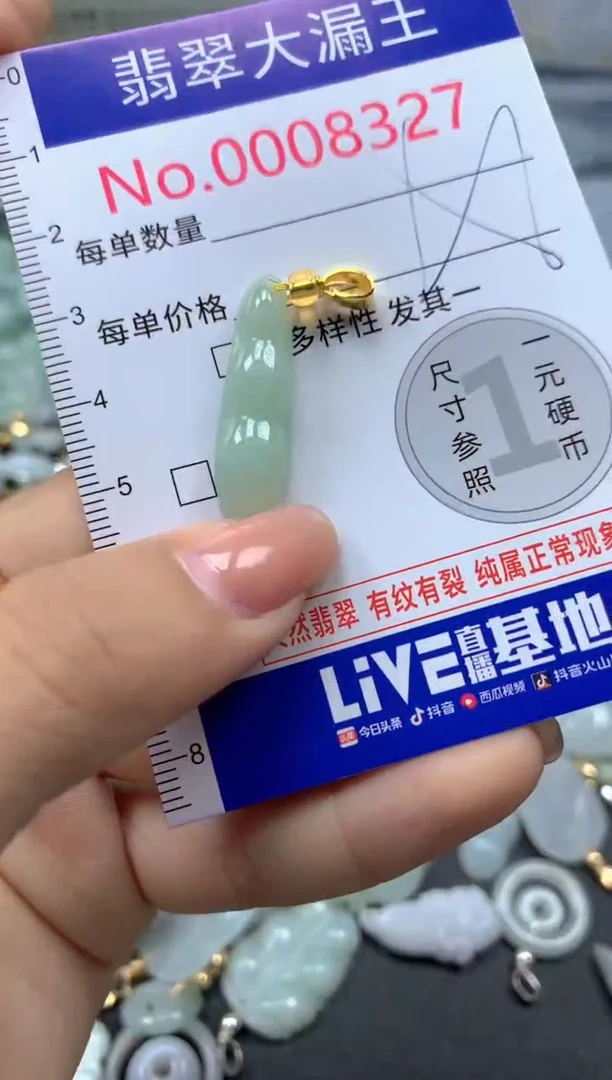 颈饰未镶嵌翡翠8327