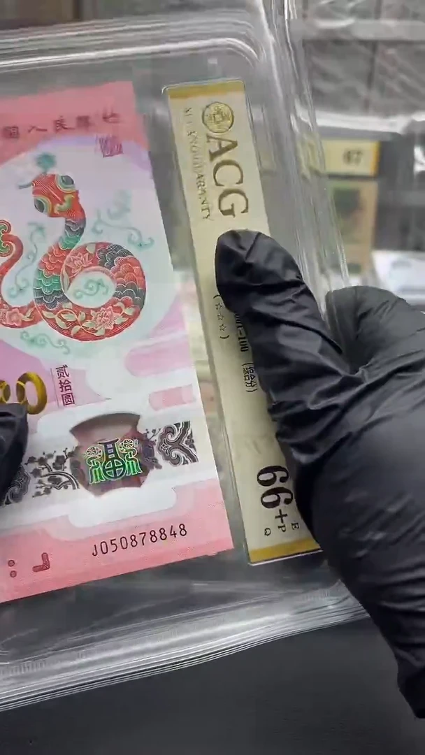 塑料1****梅2025年生肖纪念钞