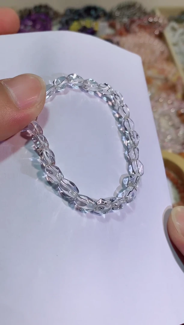 【闪购商品】水晶手链未镶嵌随行白水晶 （多样性发其一）