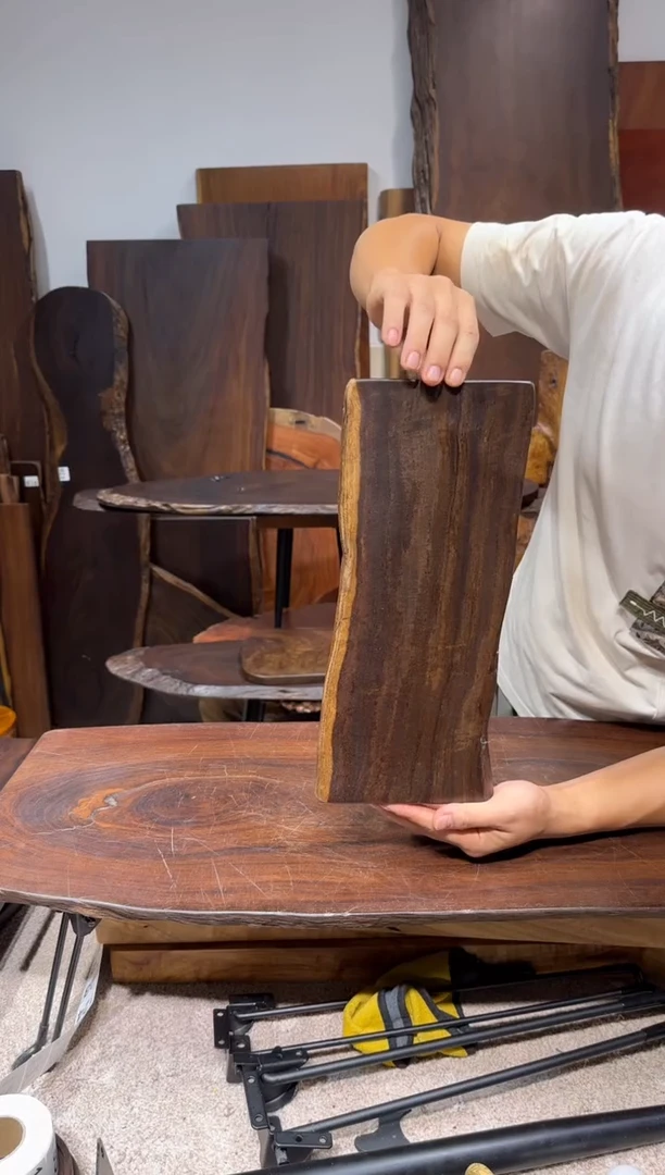 风车木（黑檀木）尺寸36*14*2编号114