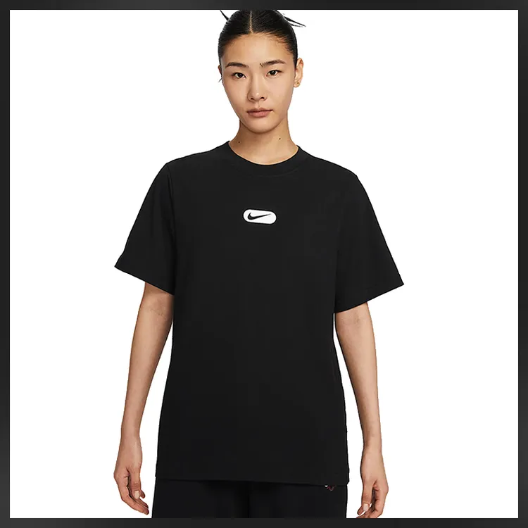 nike耐克夏季女子运动休闲短袖T恤HQ1699-010