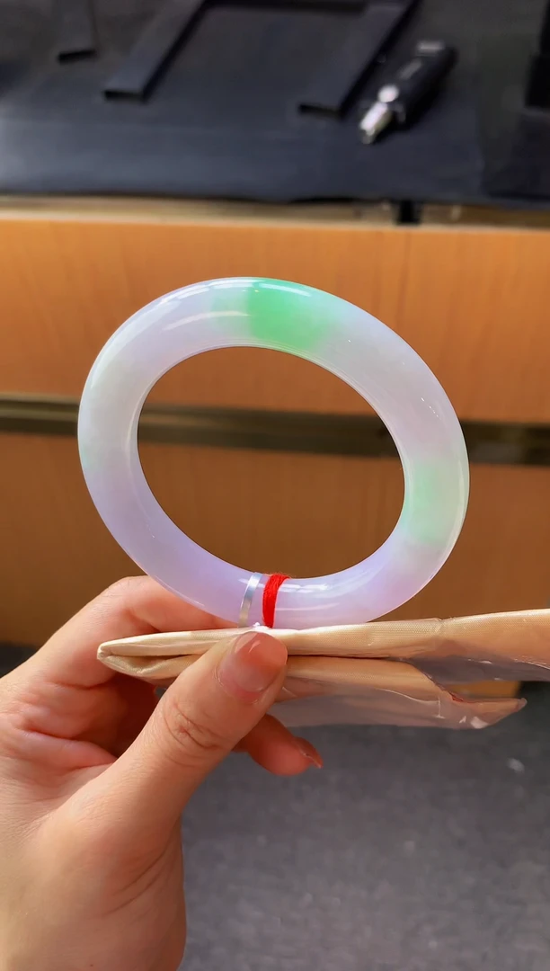 未镶嵌手镯翡翠-F25 圈口56