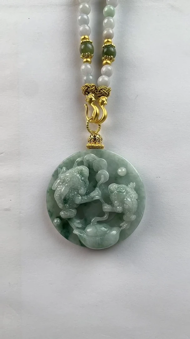 【闪购商品】翡翠颈饰未镶嵌定制翡翠