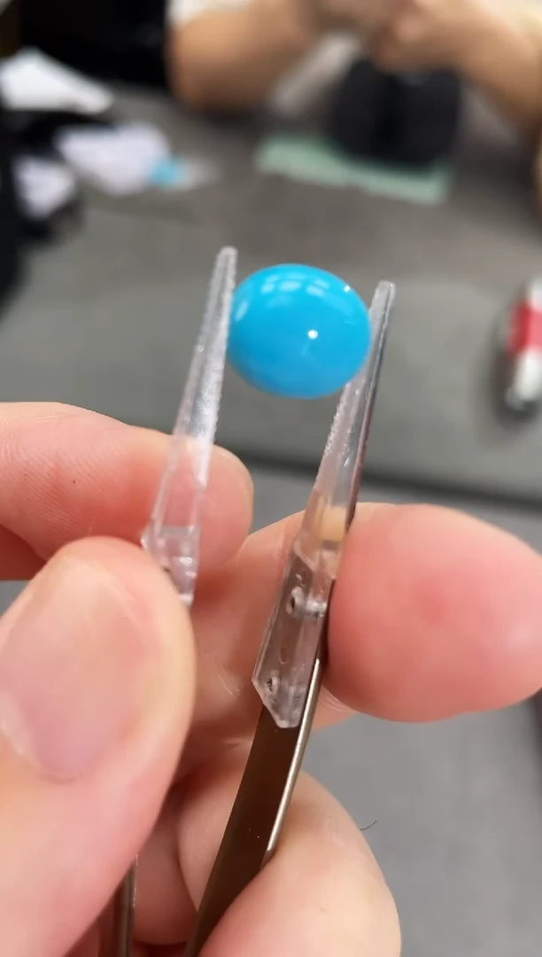 未镶嵌绿松石裸石10*12mm绿松石