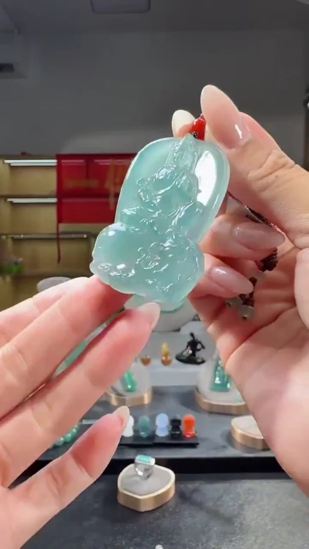 吊坠(不含链)未镶嵌翡翠普贤